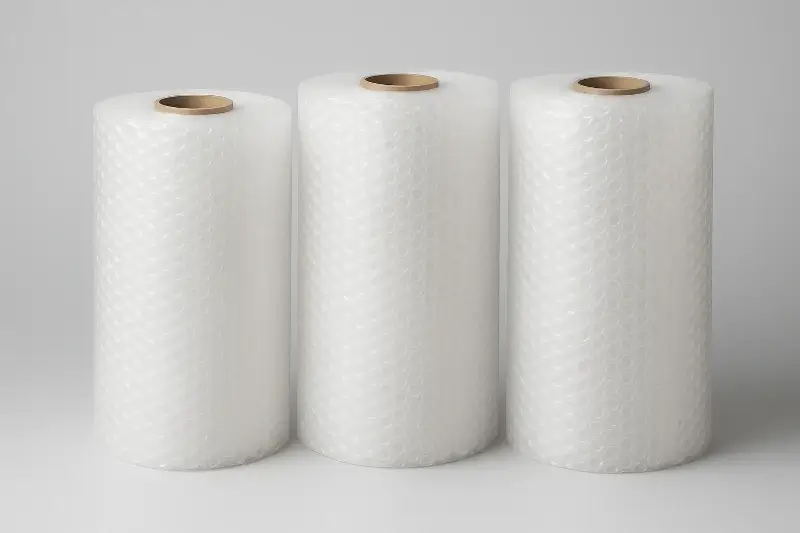 Rollos burbujas en diferentes tamaños